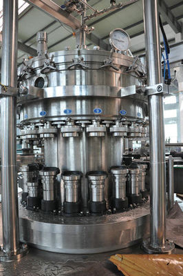 Liquid Drinks Can Filling Sealing Machine with Stainless Steel Material , Normal Pressure